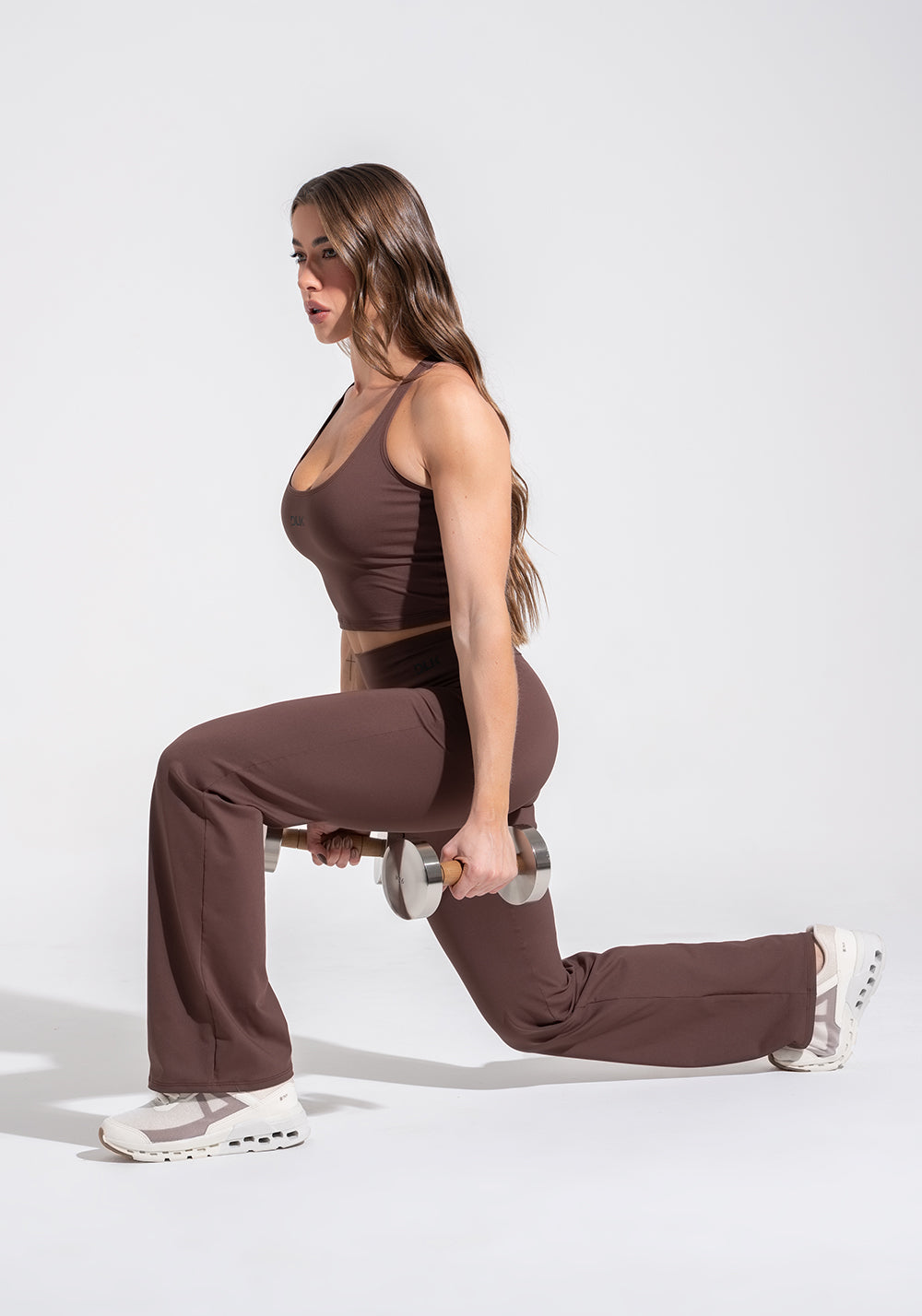Calça Flare Feminina Soul Dlk Marrom
