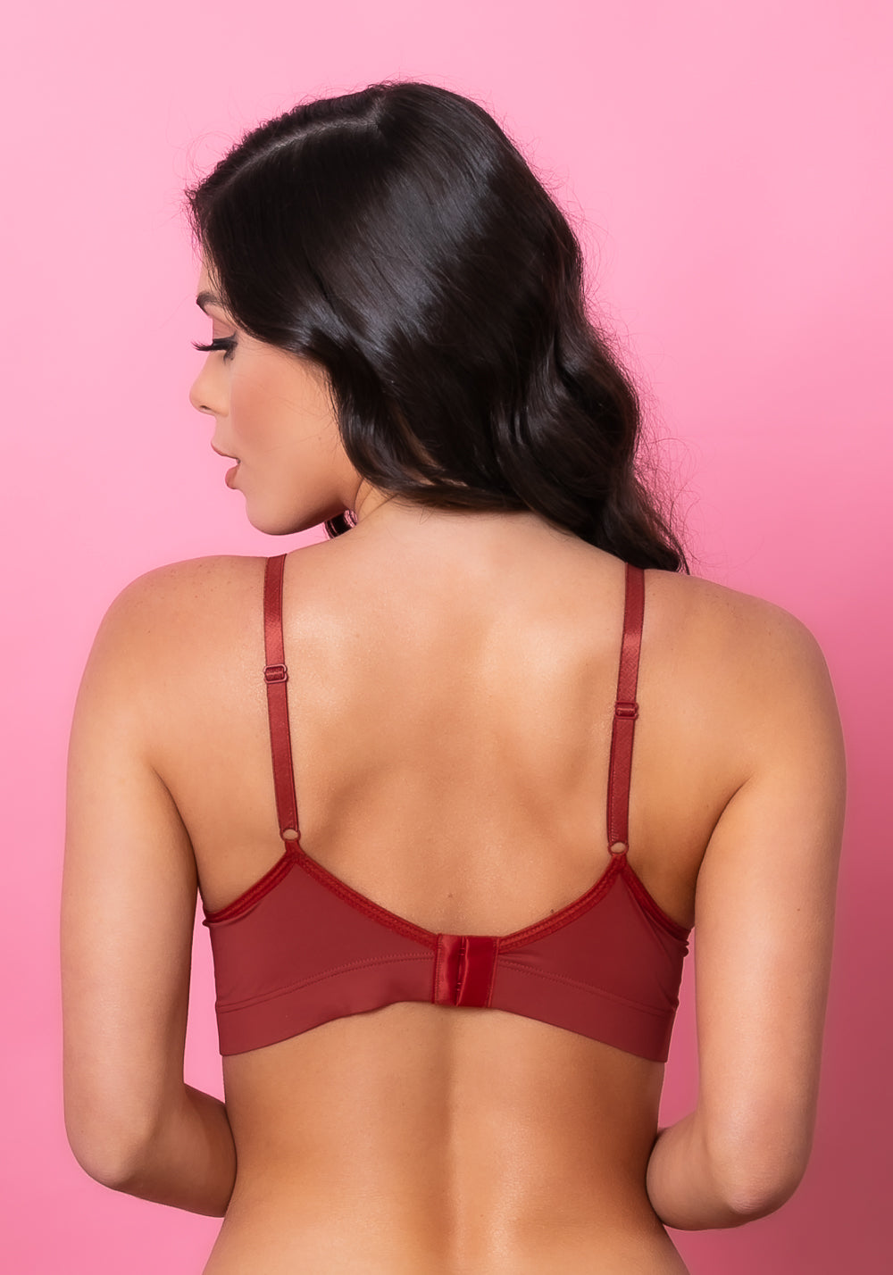 Sutiã Meia Taça Com Bojo Intimate Em Microfibra Telha Dlk