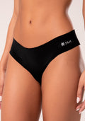 Calcinha Tanga Sem Costura Preto Intimate Dlk