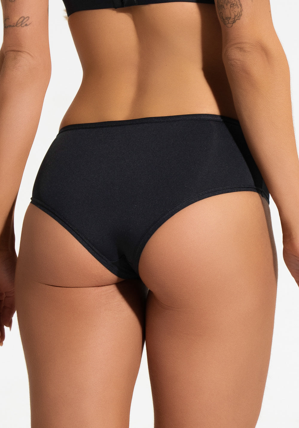 Calcinha Boyshort Poliamida Intimate Dlk Preto