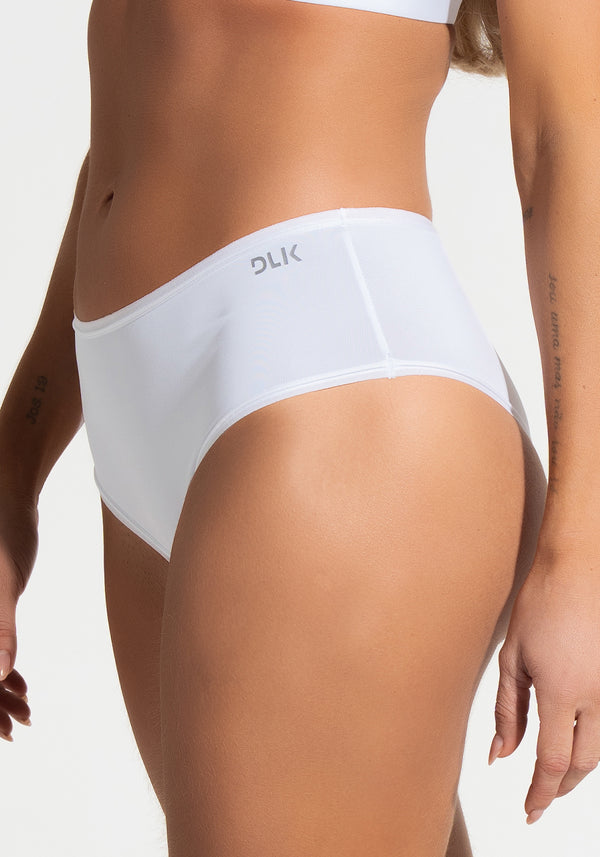 Calcinha Boyshort Poliamida Intimate Dlk Branco