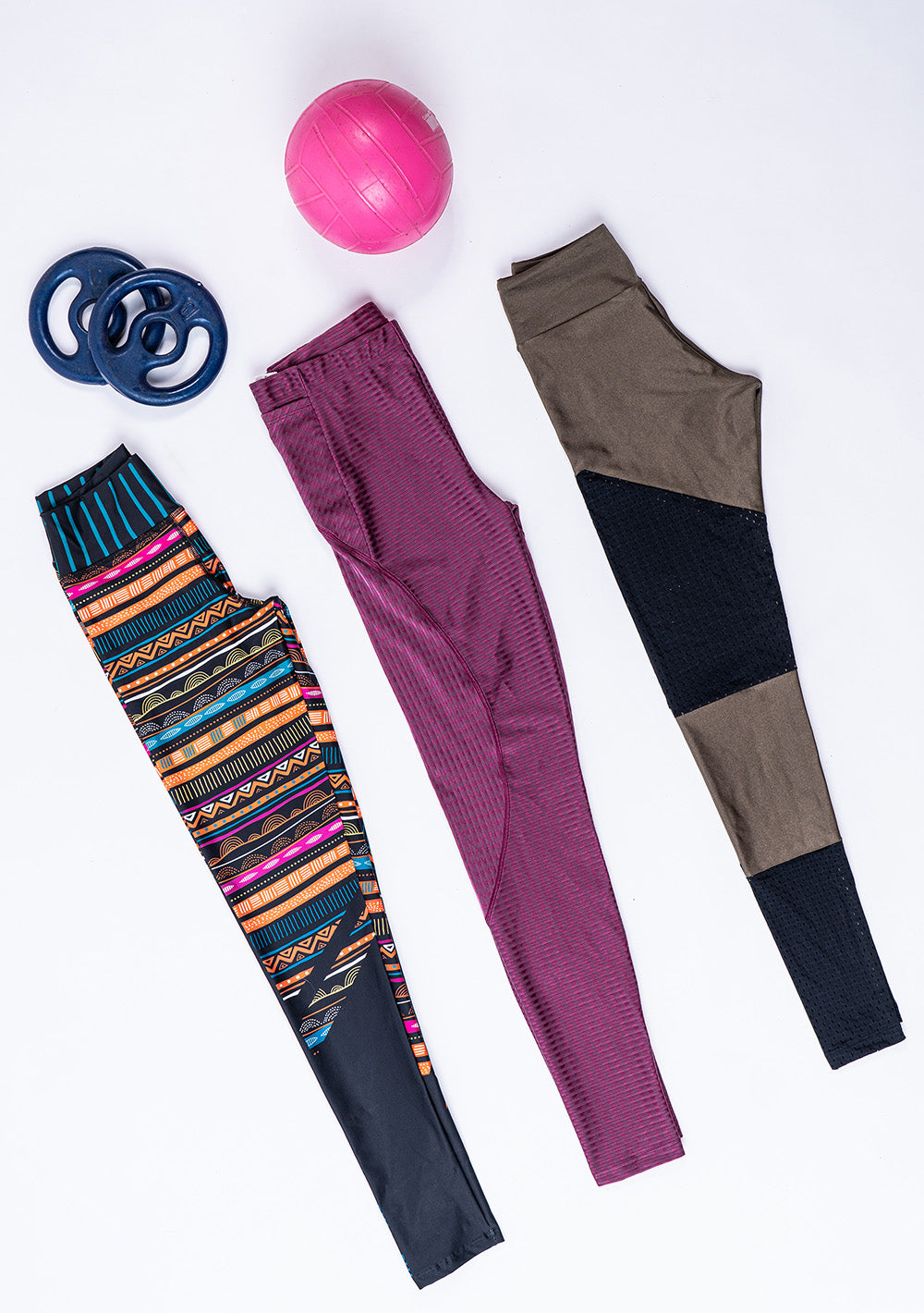 Kit 03 Calças Legging Cores Dlk