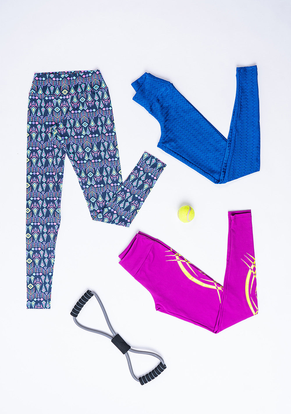 Kit 03 Calças Legging Cores Dlk