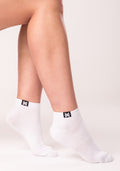 Meia Cano Baixo Feminina Branco Dlk