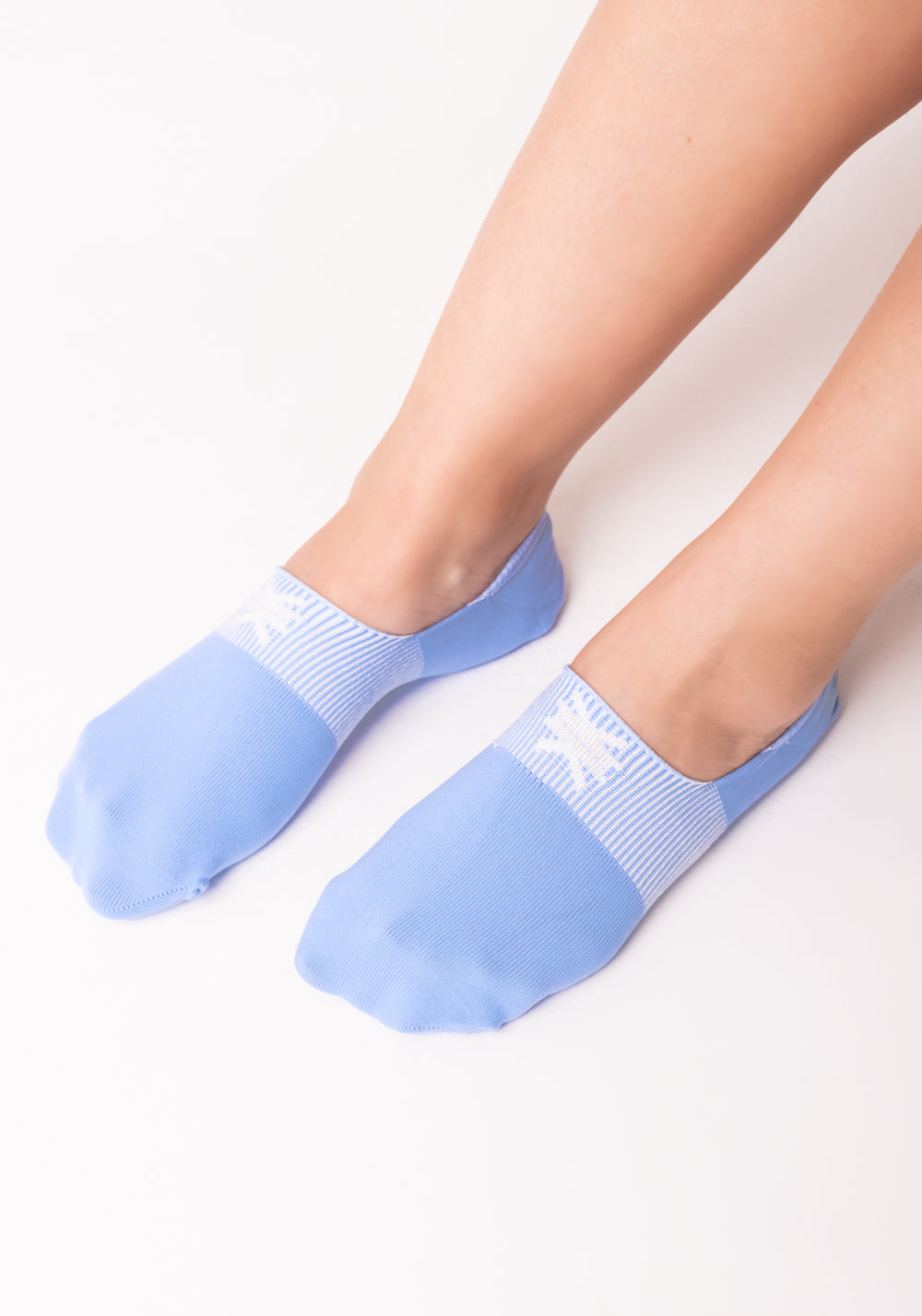 Meia Sapatilha Feminina Azul Dlk