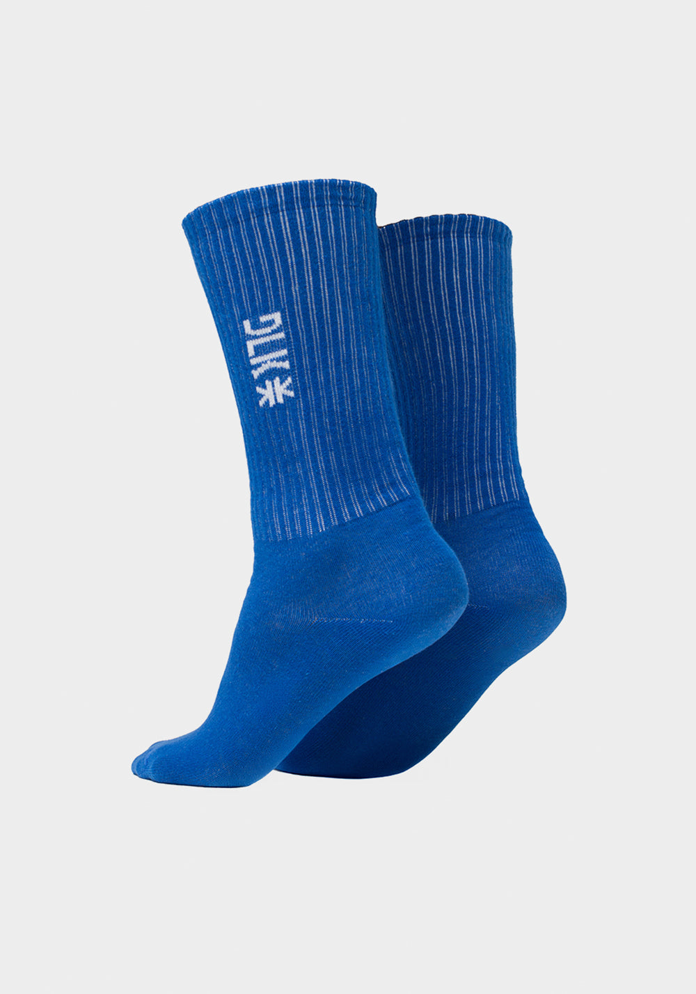 Meia Cano Longo Feminina Azul Dlk