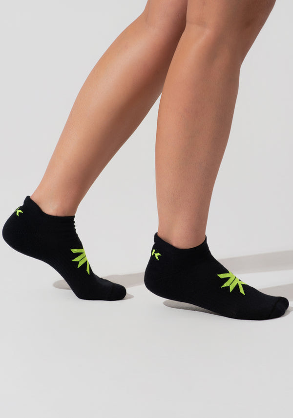Meia Feminina Cano Baixo Activity Dlk Preto