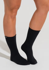 Meia Feminina Cano Longo Soul Dlk Preto