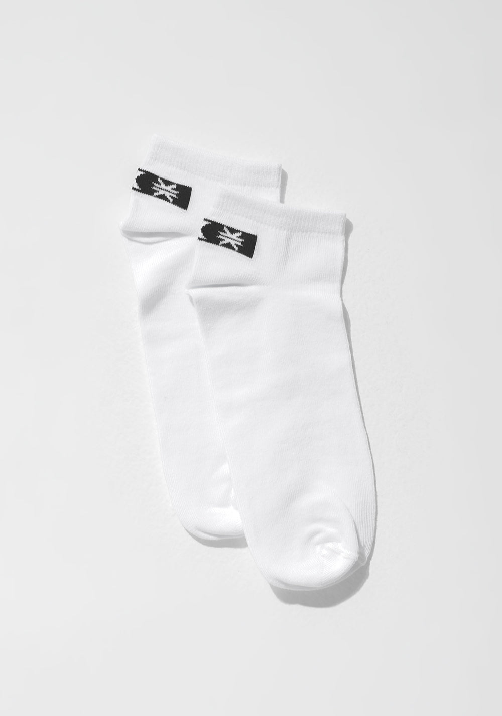 Meia Cano Baixo Masculina Dlk Branco