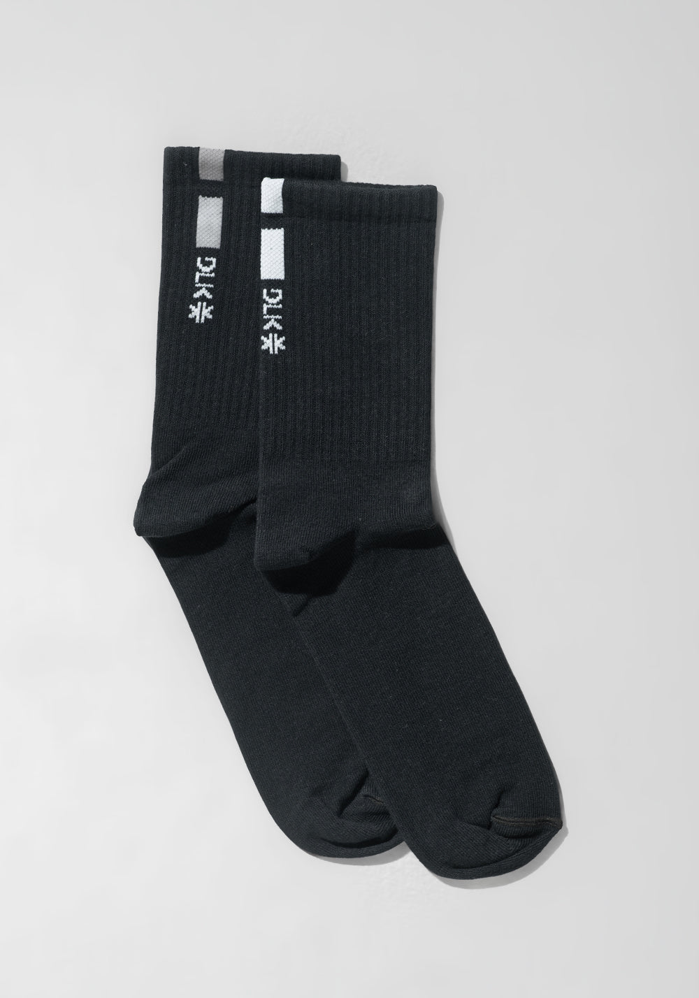 Meia Cano Médio Masculina Dlk Preto