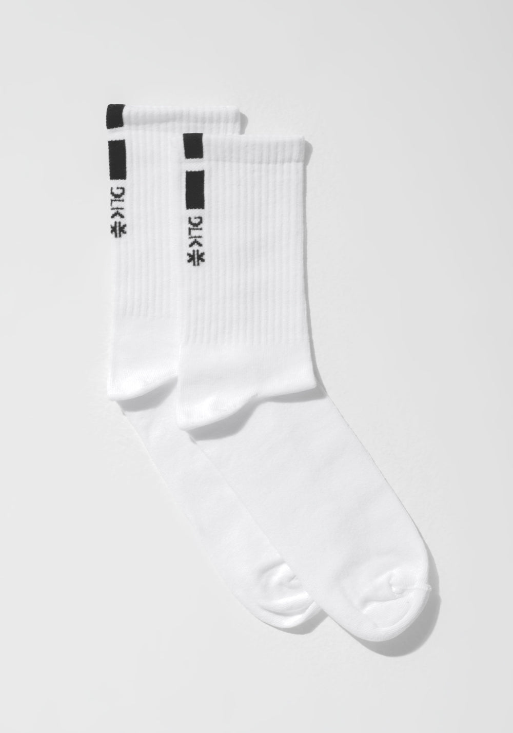 Meia Cano Médio Masculina Dlk Branco