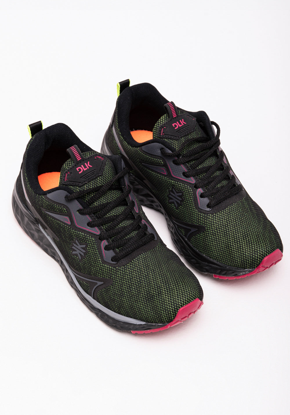 Tênis Esportivo Feminino Preto Dlk