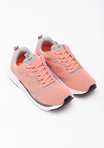 Tênis Esportivo Feminino Laranja Dlk