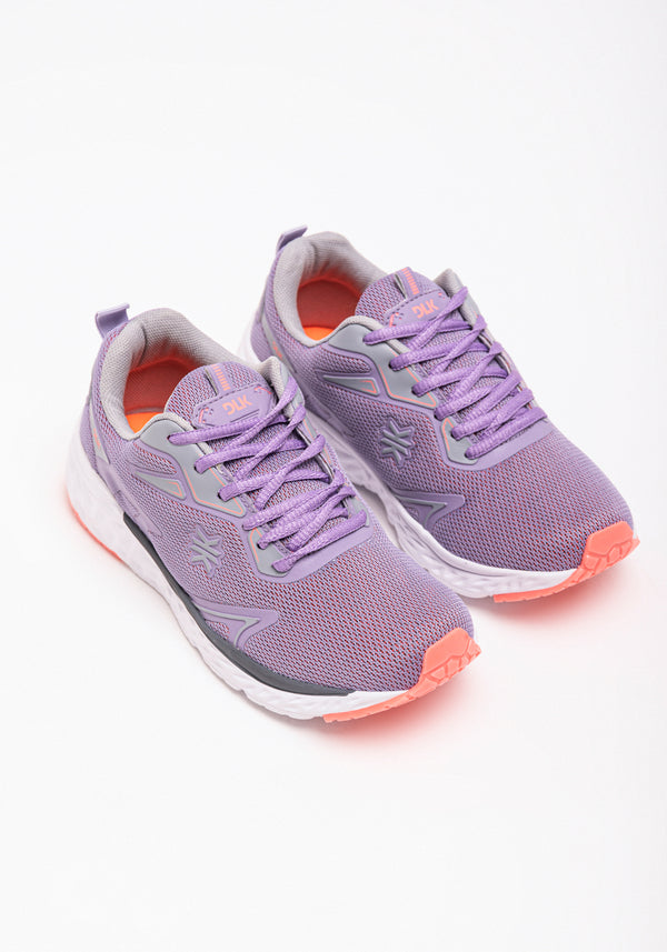 Tênis Esportivo Feminino Lilás Dlk