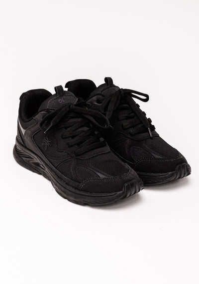 Tênis Esportivo Chunky Feminino Preto Dlk