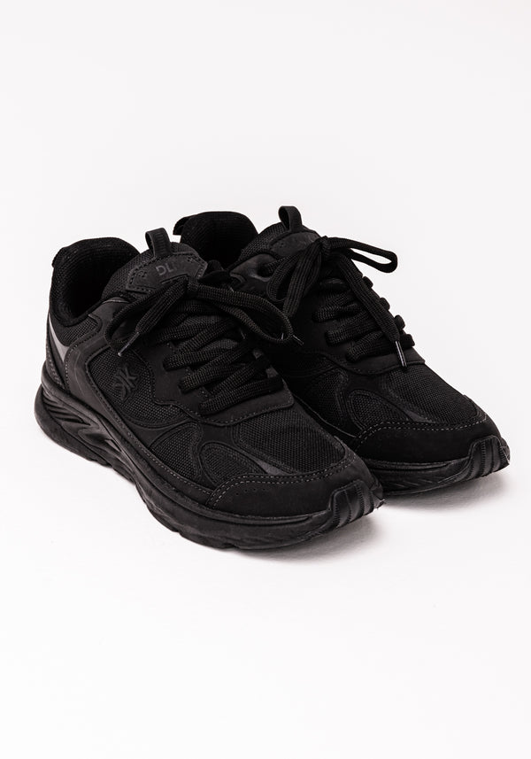 Tênis Esportivo Chunky Feminino Preto Dlk