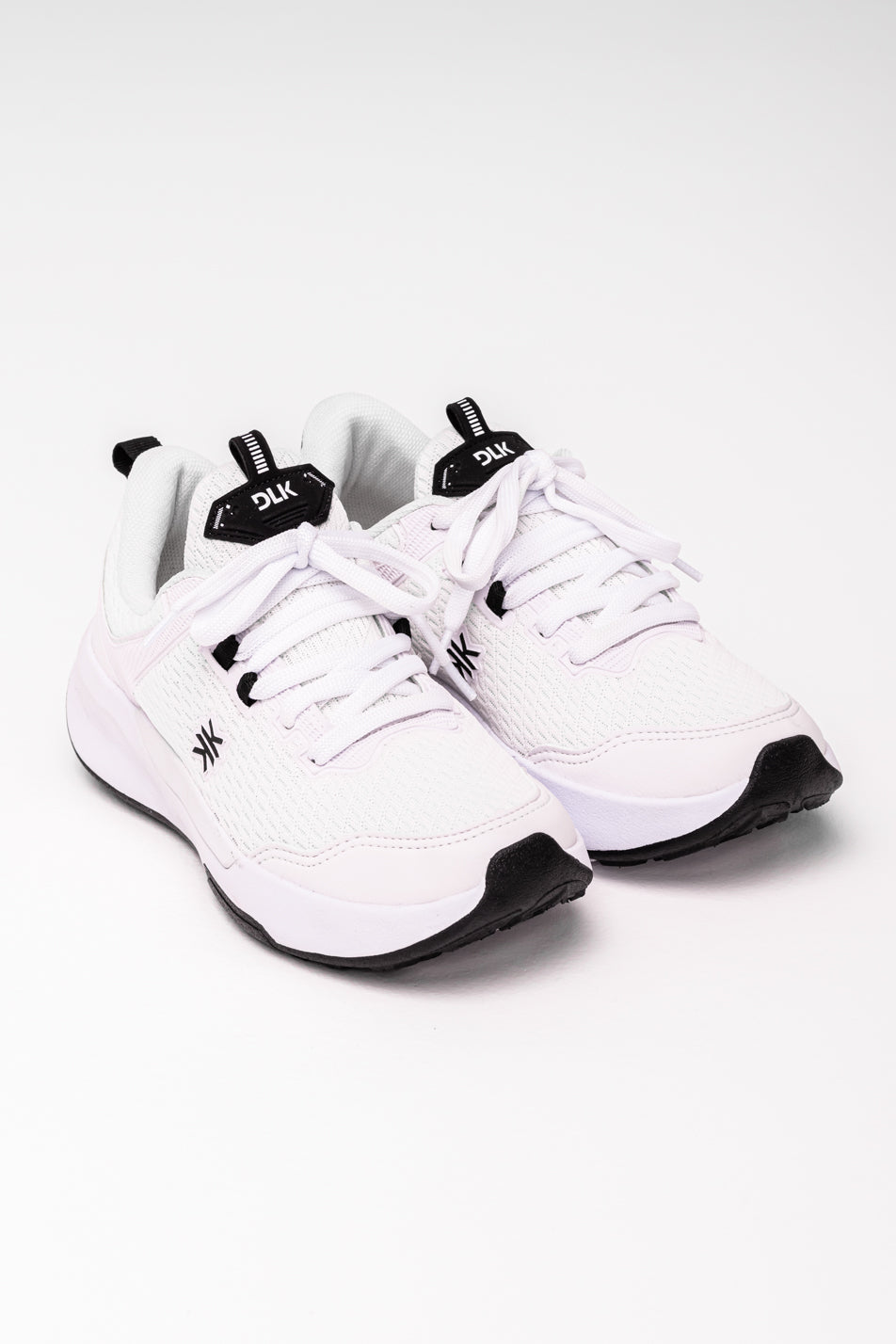 Tênis Esportivo Feminino Sola Alta Branco Dlk