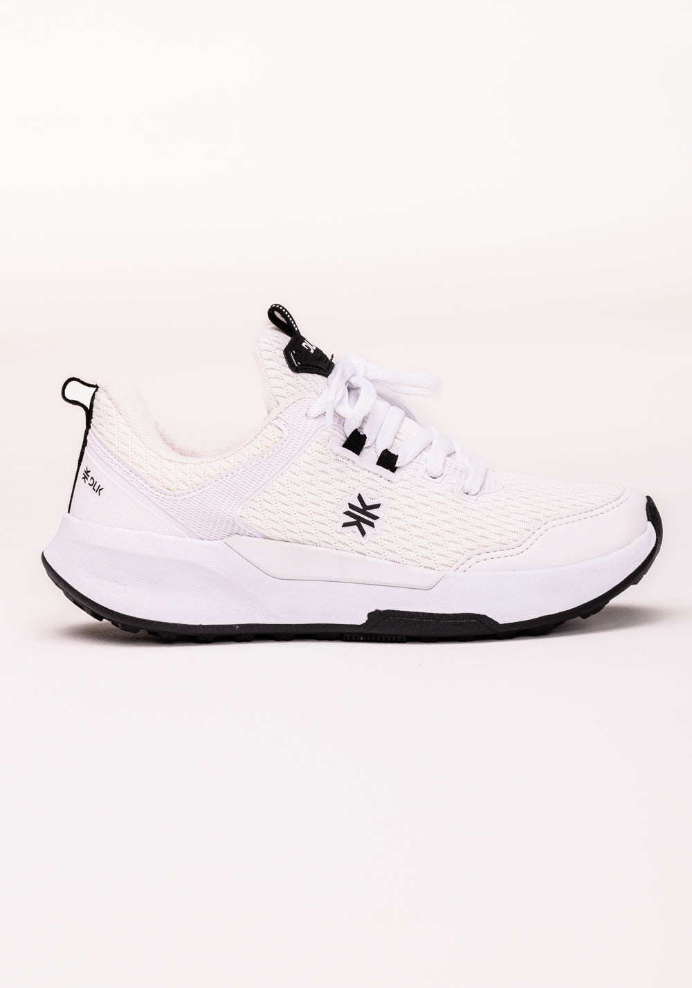 Tênis Esportivo Feminino Sola Alta Branco Dlk