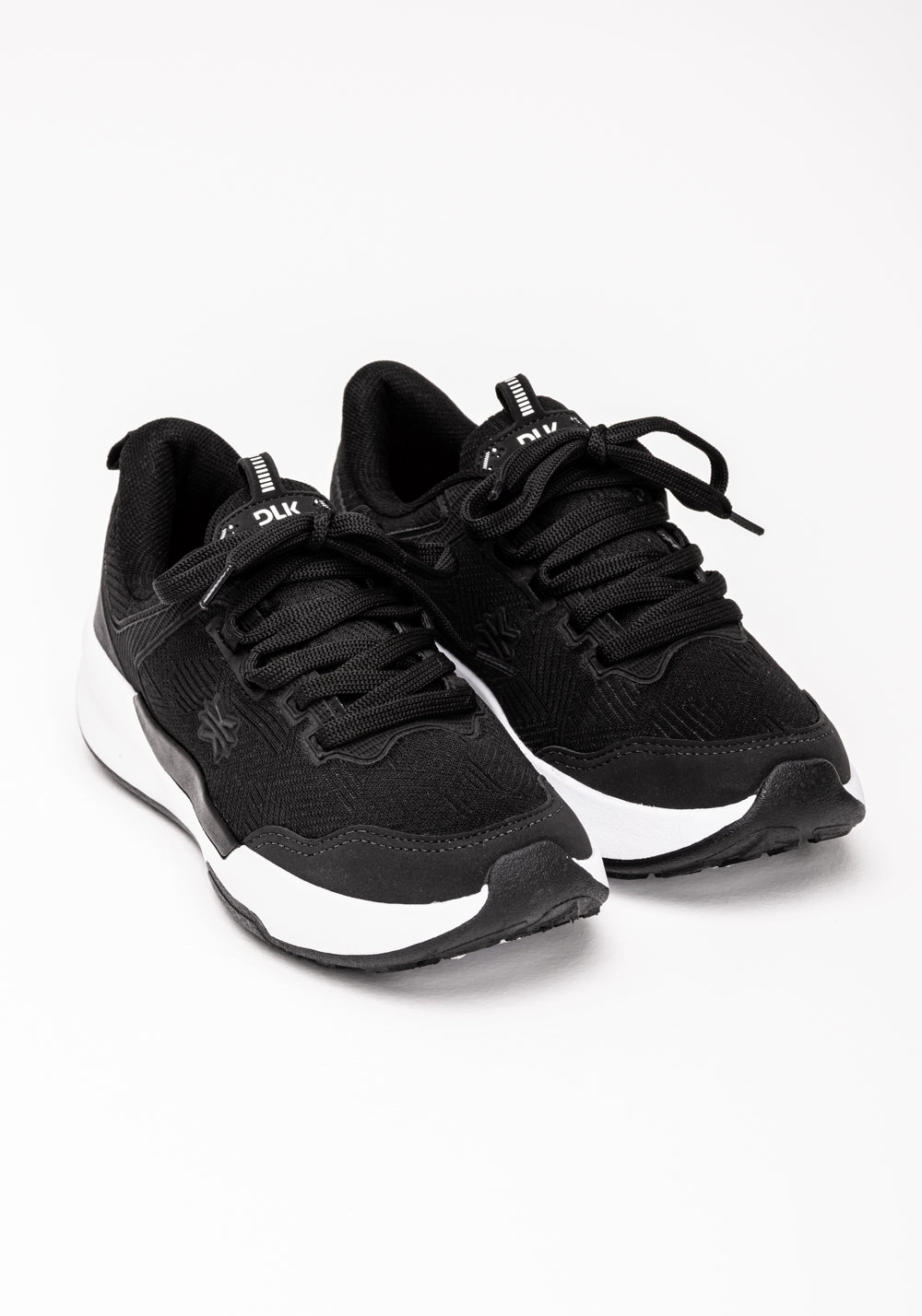 Tênis Esportivo Feminino Sola Alta Preto Dlk