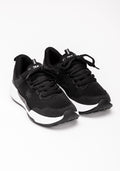 Tênis Esportivo Feminino Sola Alta Preto Dlk