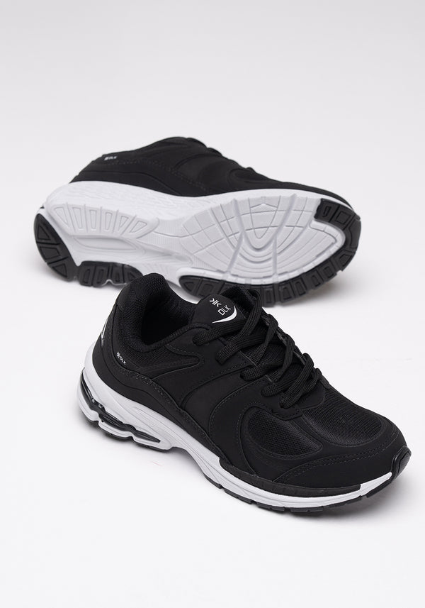 Tênis Feminino Esportivo Dlk Preto e Branco