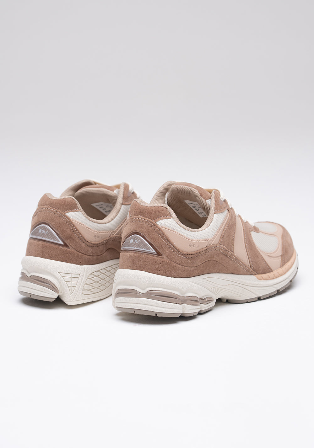 Tênis Feminino Esportivo Dlk Caramelo e Off White