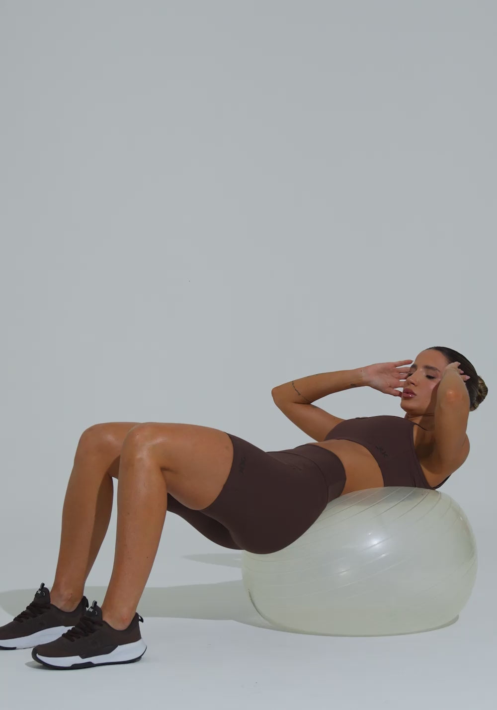 Top Fitness Feminino Com Alças Finas Reguláveis Soul Dlk Marrom