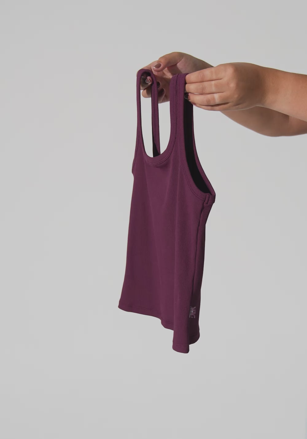 Camiseta Feminina Canelada Motion Lines Dlk Vinho