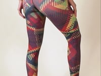 Calça Legging Printed Com Elástico África Dlk