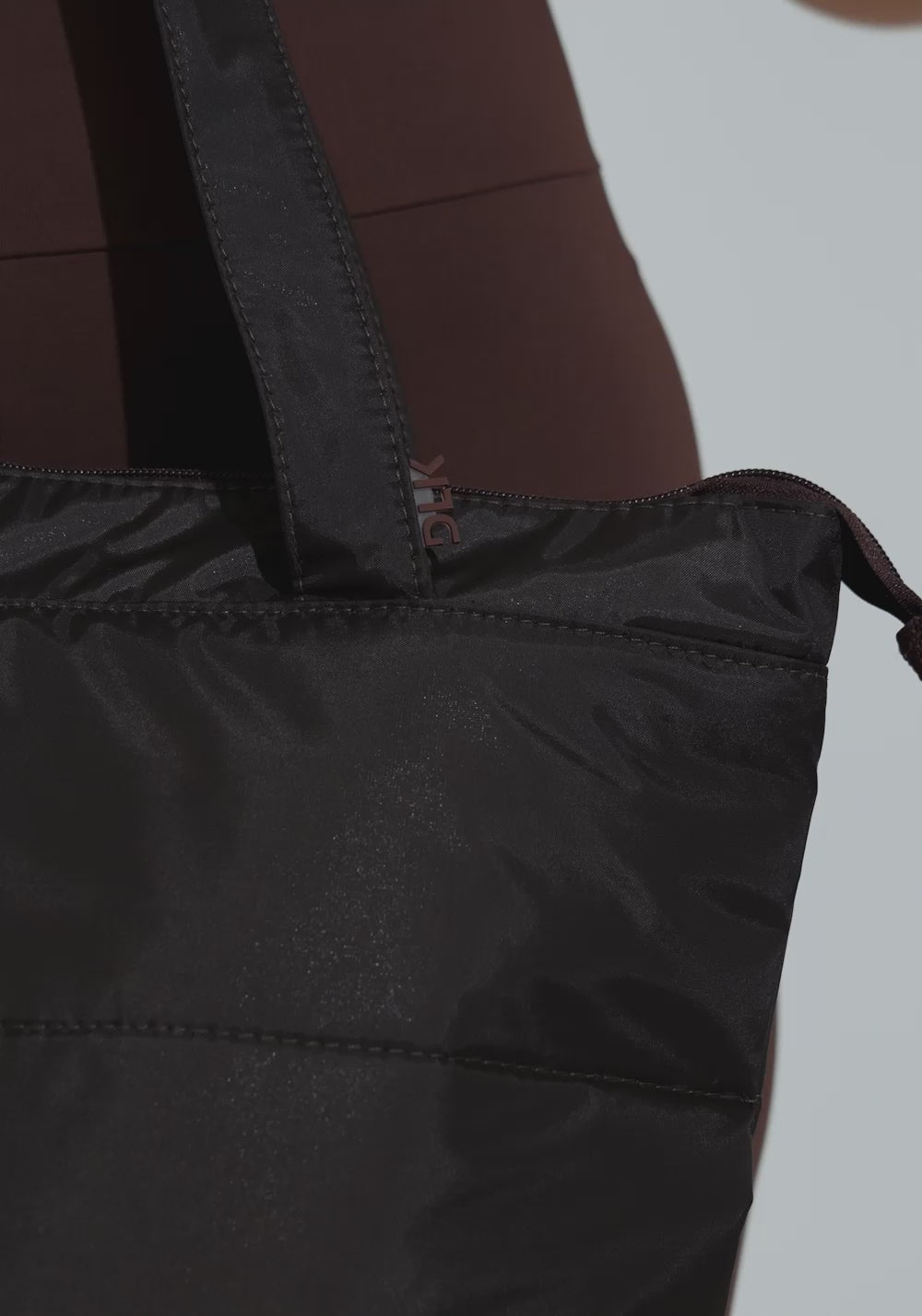 Bolsa Puffer Soul Dlk Marrom