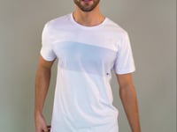 Camiseta Manga Curta For Men Wave Branco Dlk