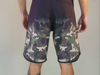 Bermuda For Men Fechamento Em Velcro Camuflado Fumê Dlk