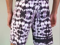 Bermuda For Men Bolso Lateral Tie Dye Preto Dlk