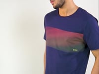 Camiseta Manga Curta For Men Wave Azul Marinho Dlk