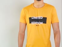 Camiseta Manga Curta For Men Motivation Laranja Dlk