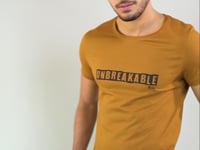 Camiseta Manga Curta For Men Slim Unbreakable Terra Dlk