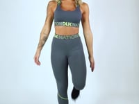 Calça Legging Nation Elástico Personalizado Grafite Dlk