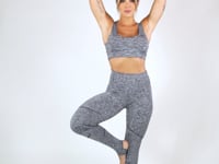Calça Legging Nation Pezinho Mescla