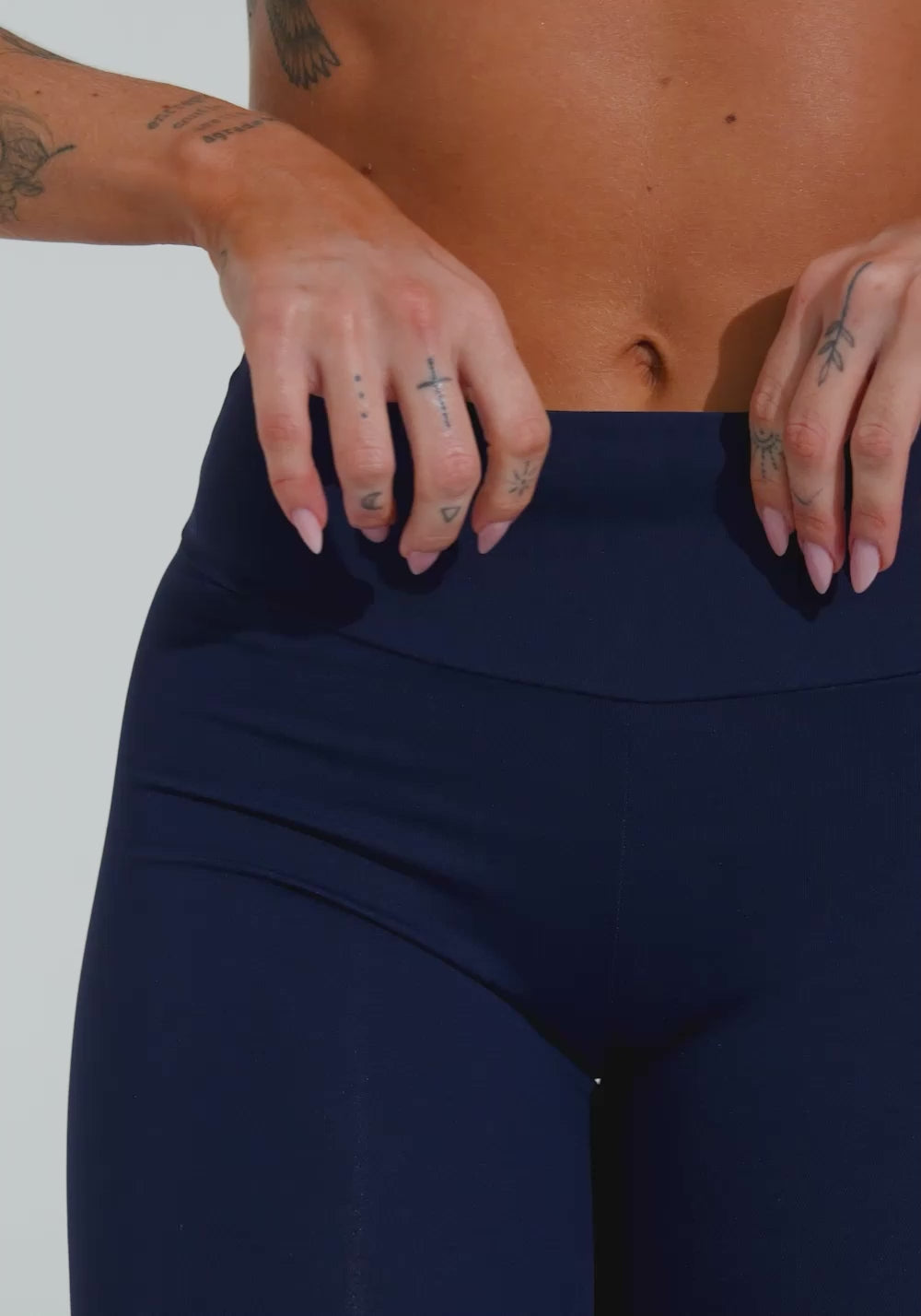 Bermuda Fitness Feminina Soul Dlk Azul Marinho