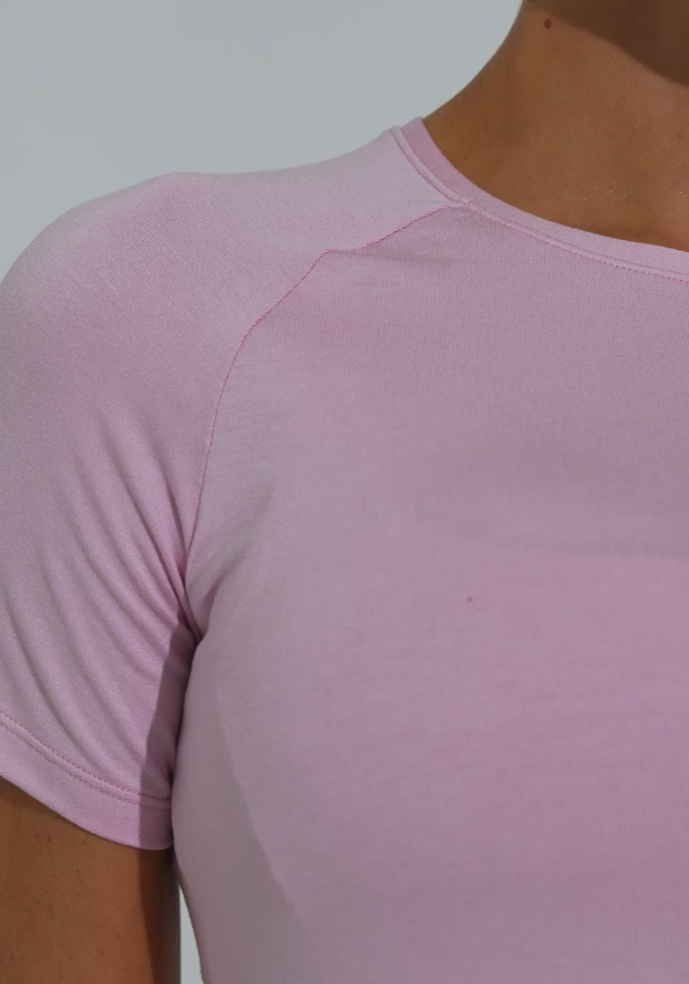 Blusa Feminina Com Manga Raglan Soul Dlk Rosa