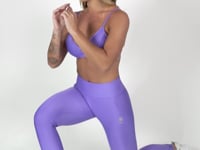 Calça Legging Equilibrium Lilás Dlk