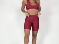 Top Equilibrium Vermelho Com Bojo Modelo Nadador Dlk