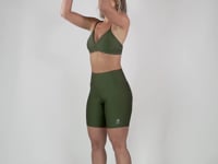 Bermuda Equilibrium Verde Militar Com Cós Largo Dlk