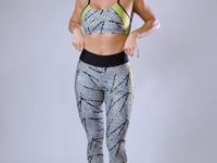 Calça Legging Printed Estampada Grade Dlk
