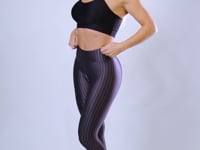 Calça Legging Poliamida Grafite Luxe Dlk