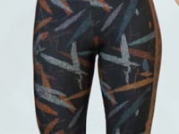 Bermuda Sublimada Printed Brush Dlk