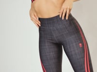 Legging Fitness Feminina New Printed Estampada Mix Geo Pink Dlk