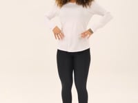 Blusa Proteção Uv Branca Equilibrium Manga Longa Dlk