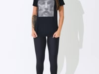 Blusa Fitness Feminina Preto Viscolycra Com Silk Face Intense Dlk