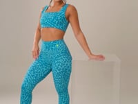 Legging Fitness Feminina Euphoria Estampa Spot Blue Dlk